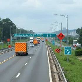 obras e manutenção em rodovias do Paraná