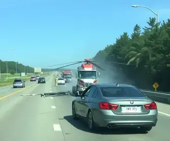 engavetamento na rodovia SP-91